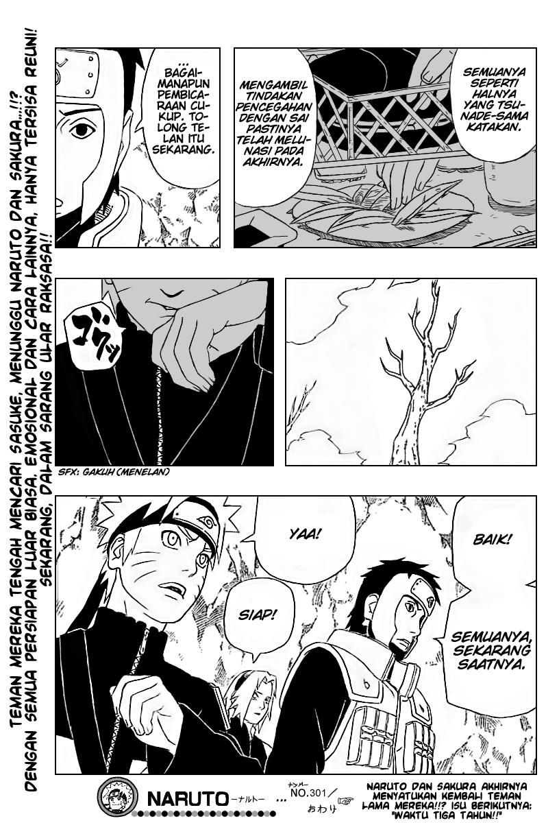 Naruto Chapter 301 Gambar 16