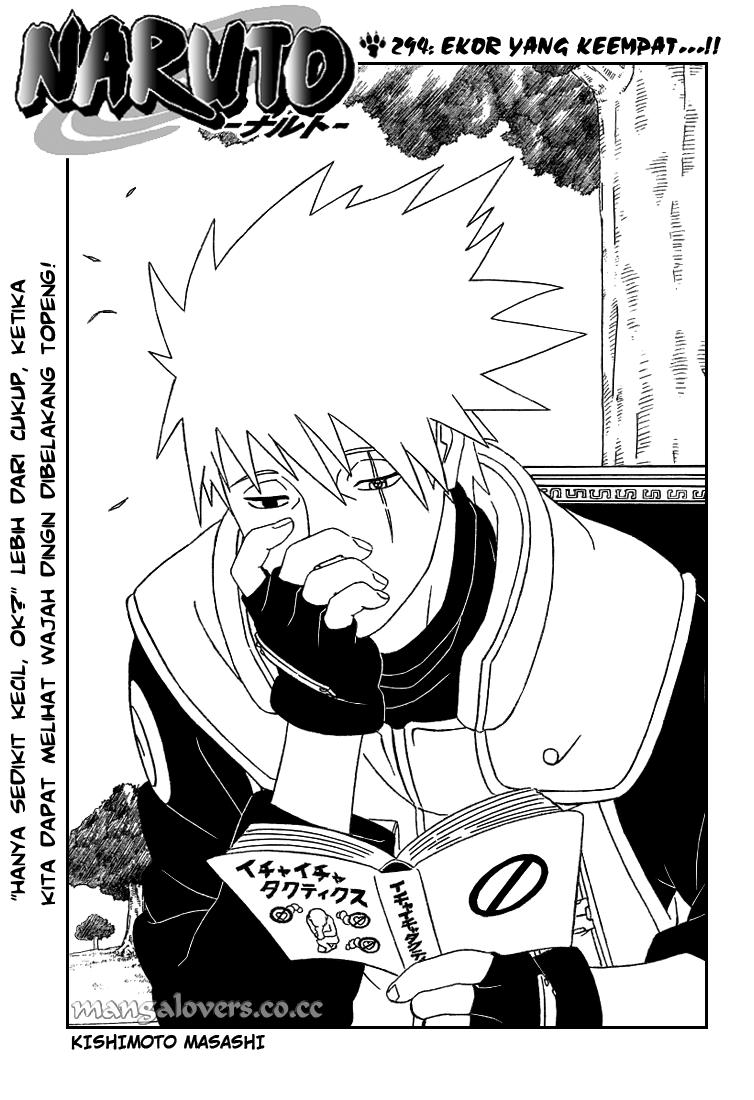 Baca Komik Naruto Chapter 294 Gambar 1
