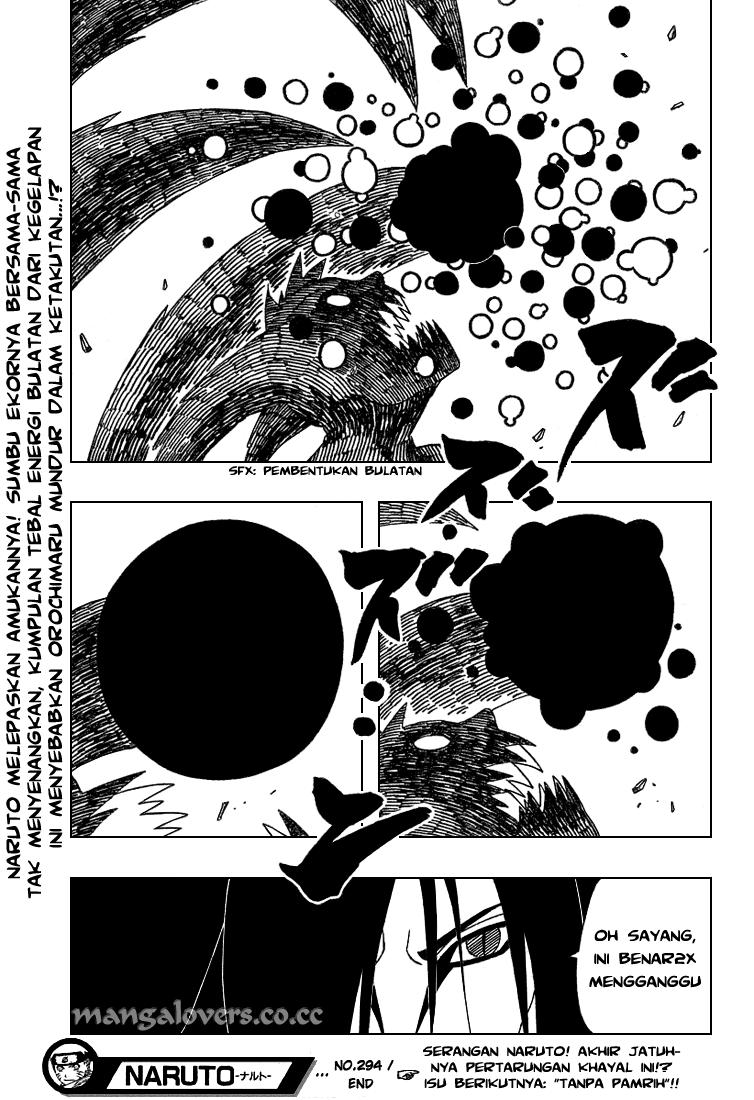 Naruto Chapter 294 Gambar 17