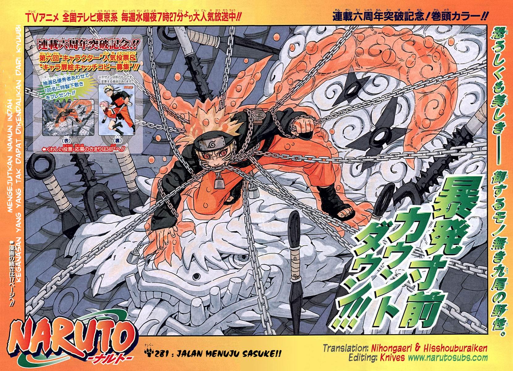 Baca Manga Naruto Chapter 281 Gambar 2