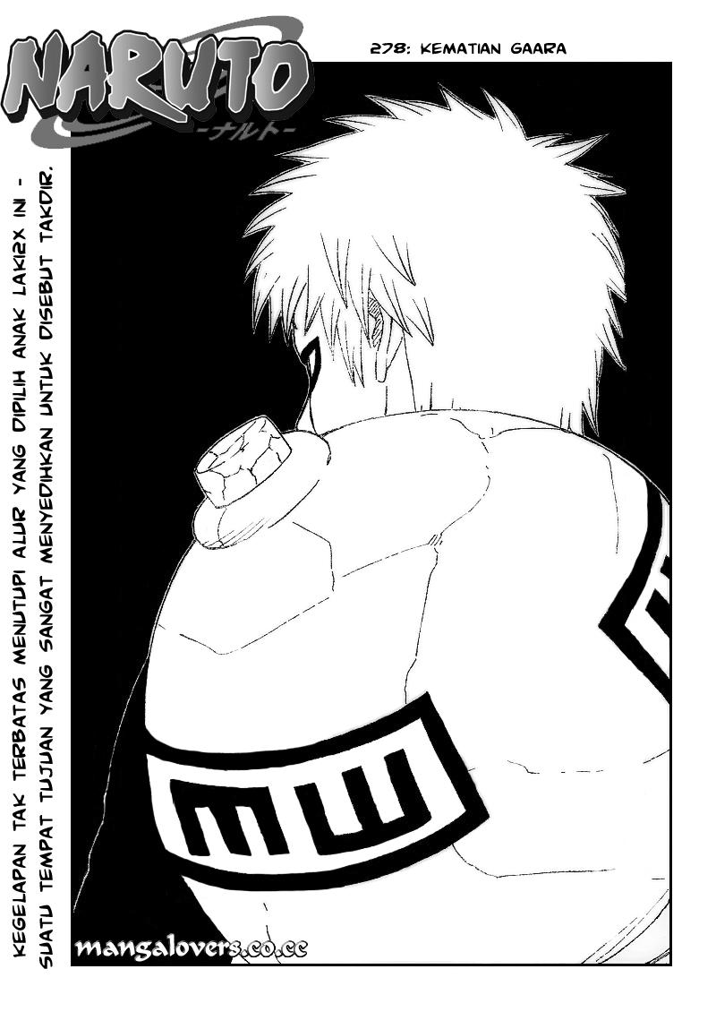 Baca Komik Naruto Chapter 278 Gambar 1
