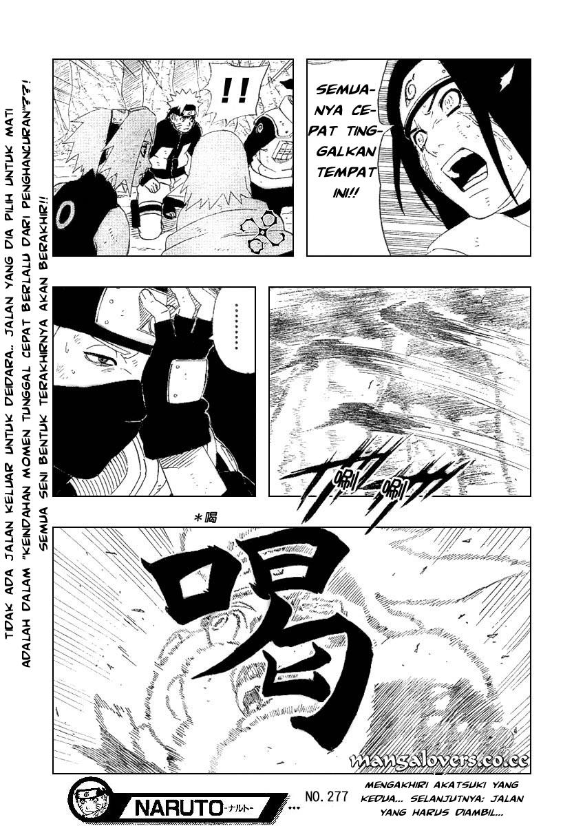 Naruto Chapter 277 Gambar 19