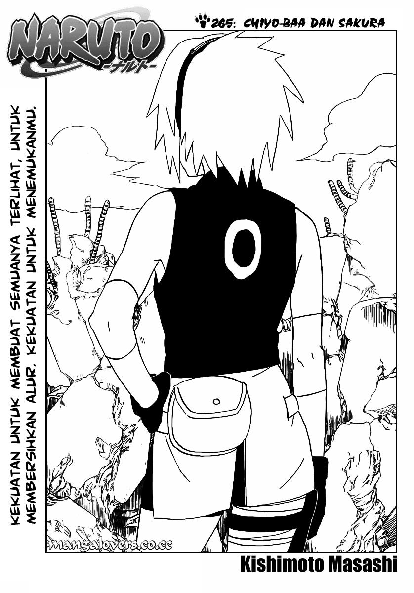 Baca Komik Naruto Chapter 265 Gambar 1