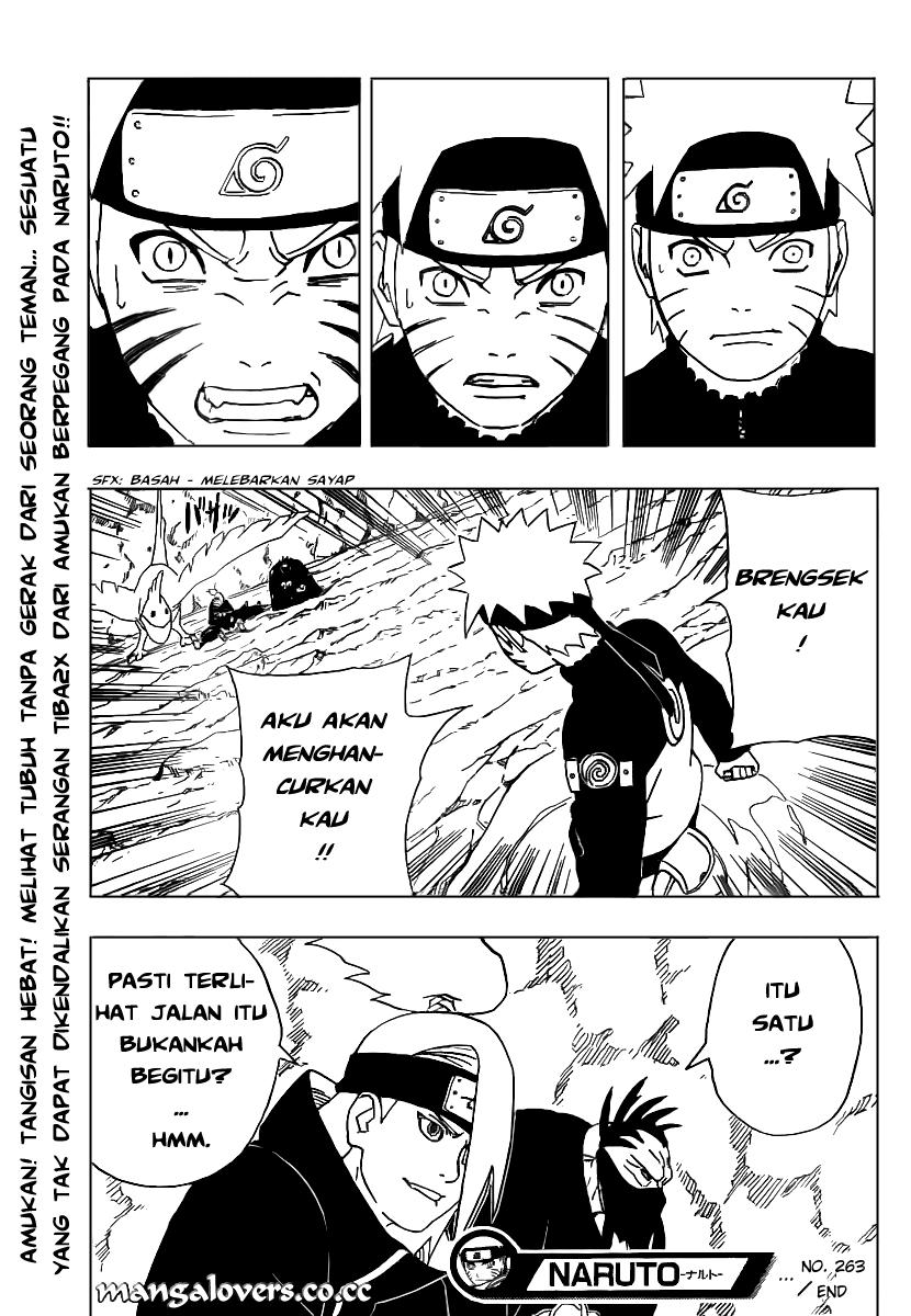 Naruto Chapter 263 Gambar 18