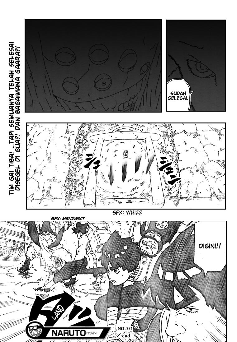 Naruto Chapter 261 Gambar 19