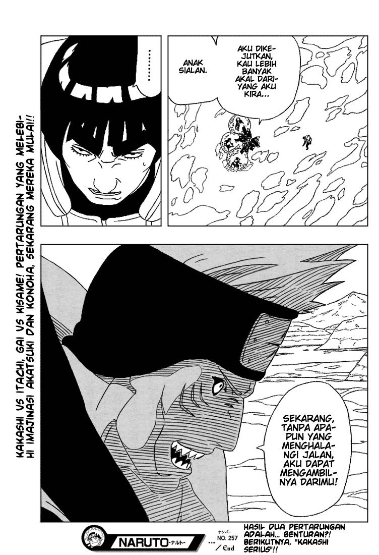 Naruto Chapter 257 Gambar 18