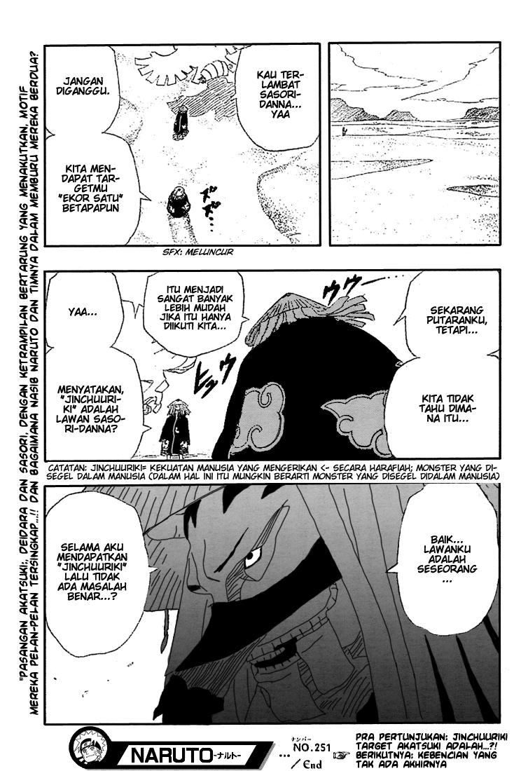 Naruto Chapter 251 Gambar 19