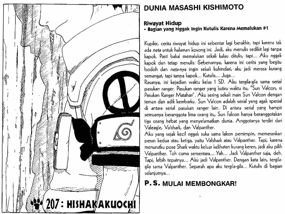 Baca Komik Naruto Chapter 207 Gambar 1