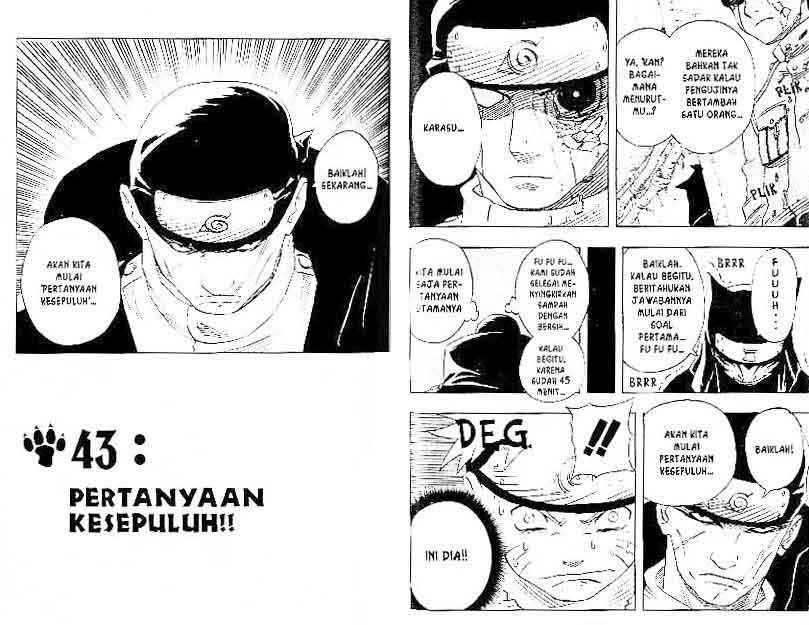 Baca Komik Naruto Chapter 43 Gambar 1