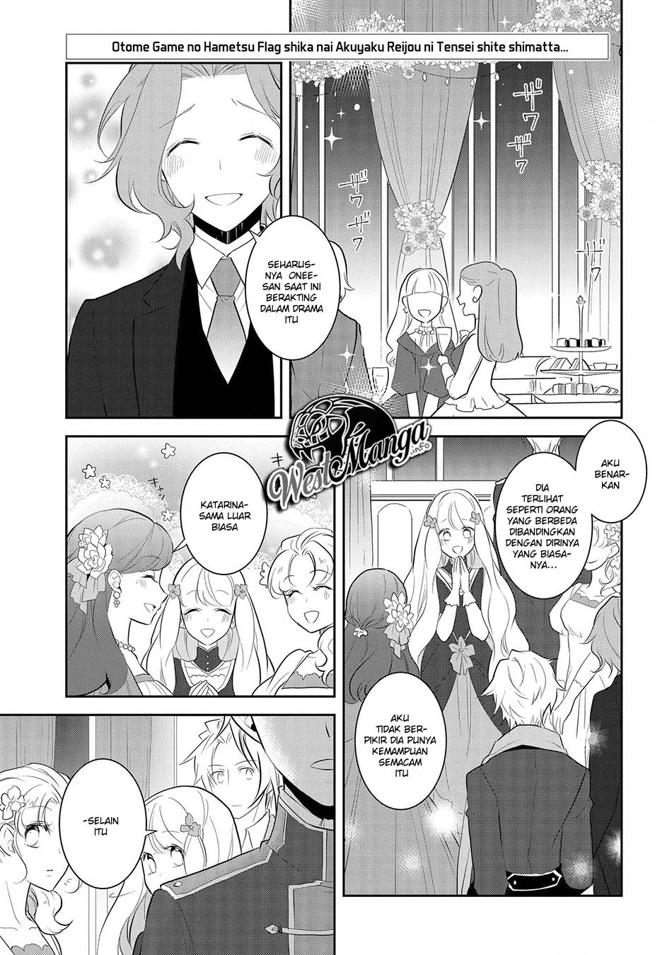 Baca Manga Otome Game no Hametsu Flag shika nai Akuyaku Reijou ni Tensei shite shimatta Chapter 27 Gambar 2