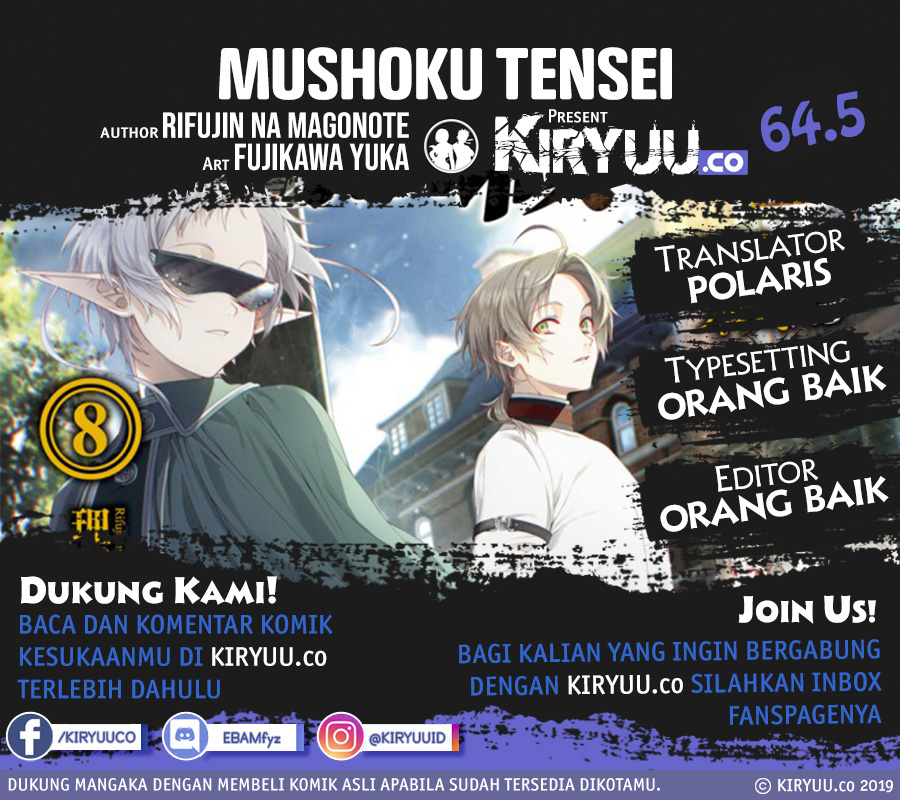 Baca Komik Mushoku Tensei: Isekai Ittara Honki Dasu Chapter 64.5 Gambar 1