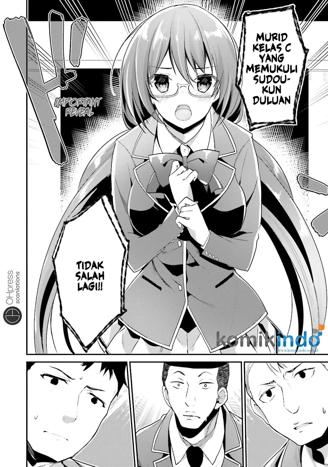 Youkoso Jitsuryoku Shijou Shugi no Kyoushitsu e Chapter 13 Gambar 8