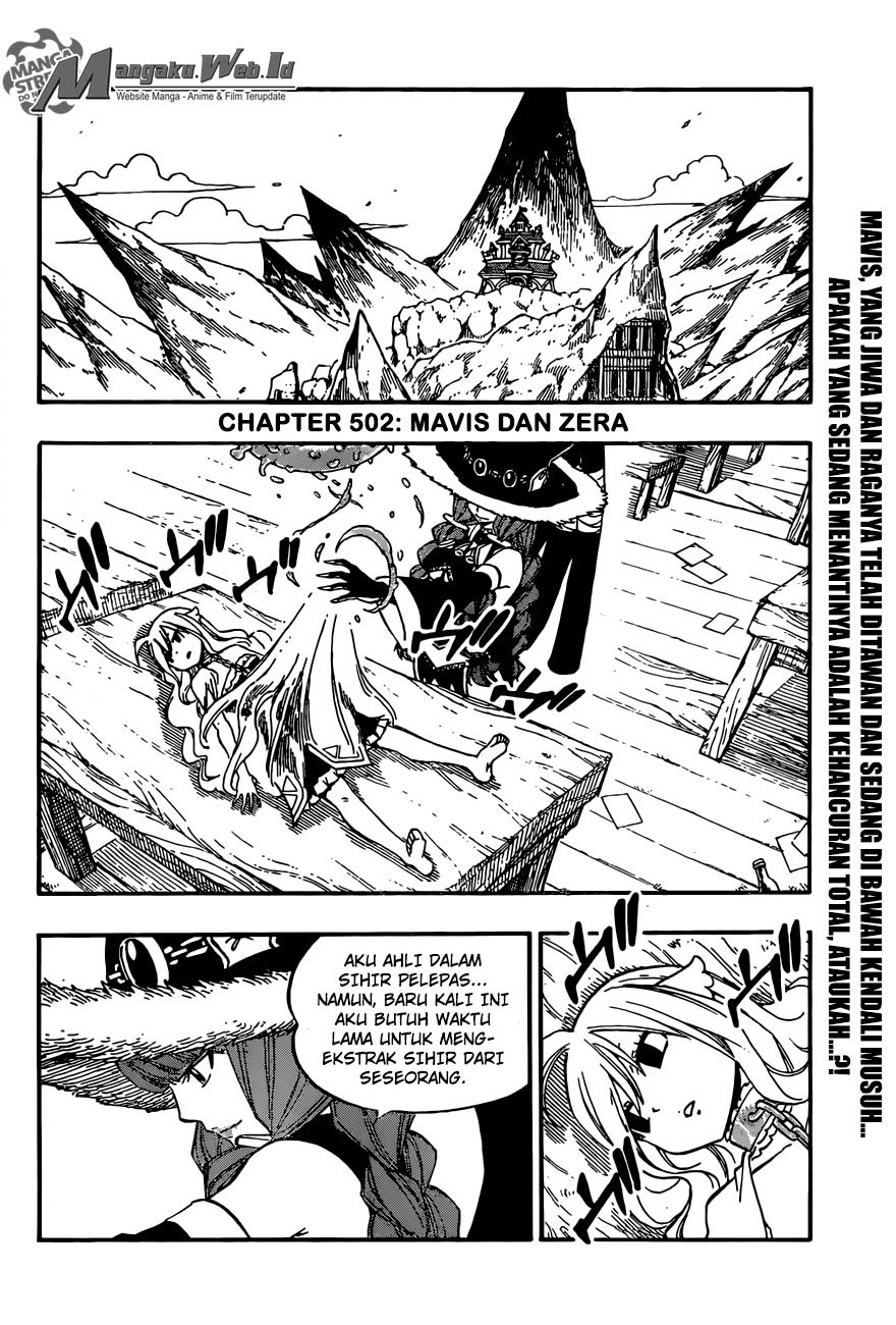 Fairy Tail Chapter 502 Gambar 3