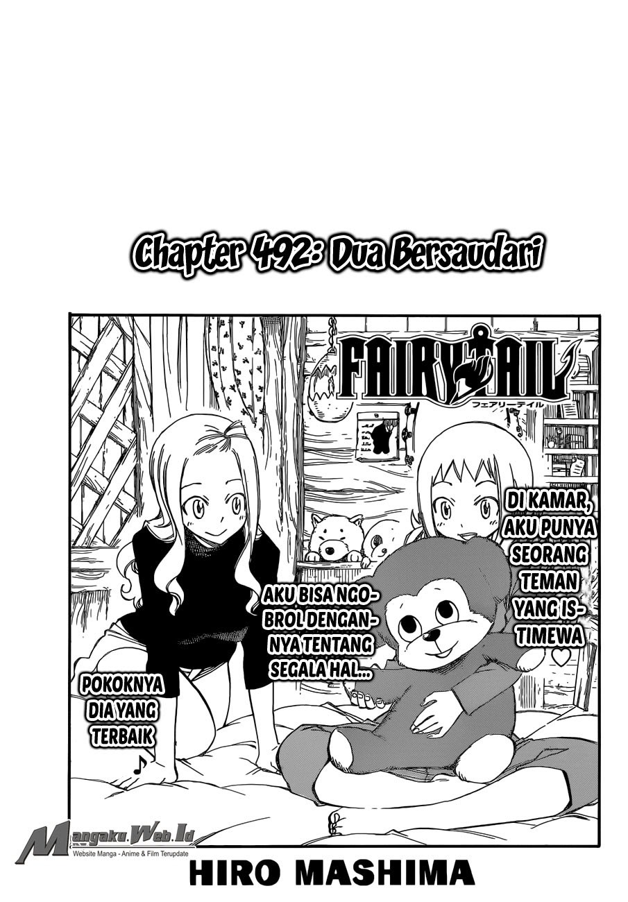 Fairy Tail Chapter 492 Gambar 6