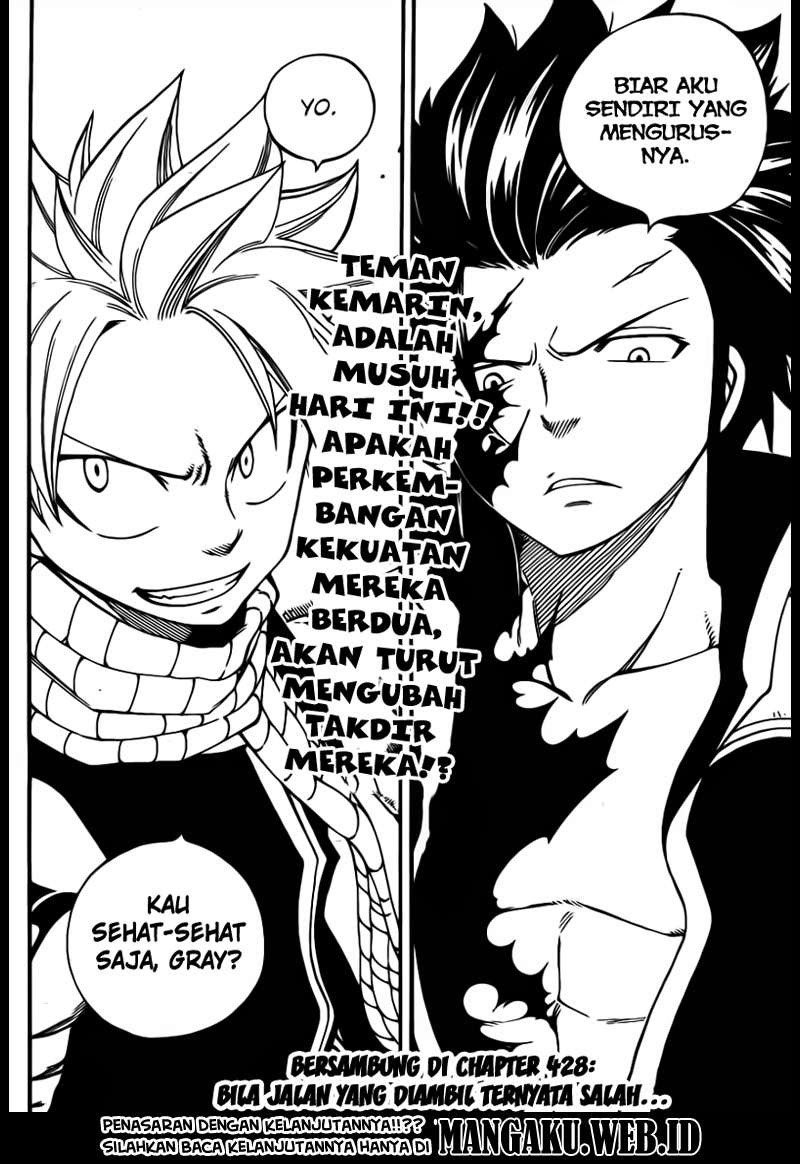 Fairy Tail Chapter 427 Gambar 21