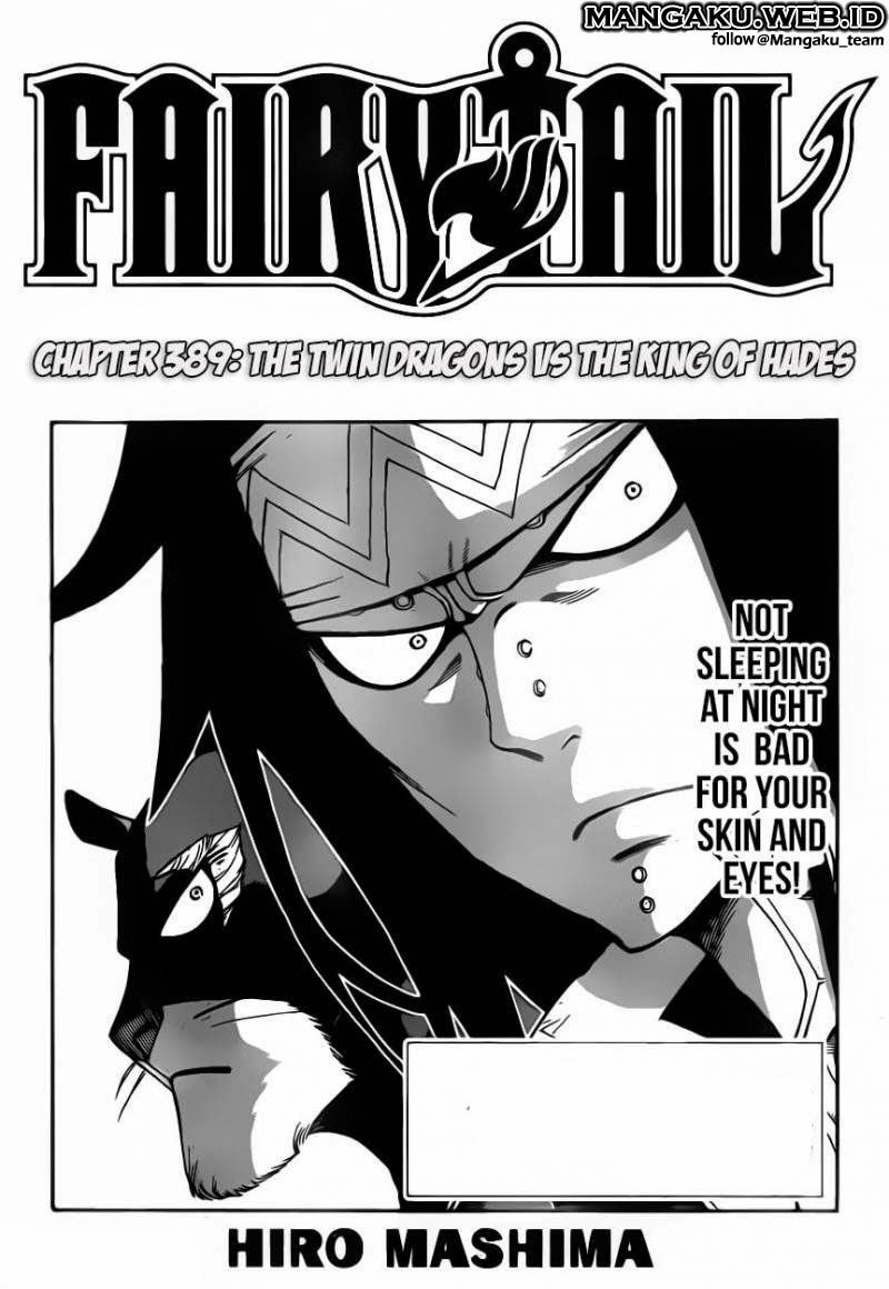 Baca Manga Fairy Tail Chapter 389 Gambar 2