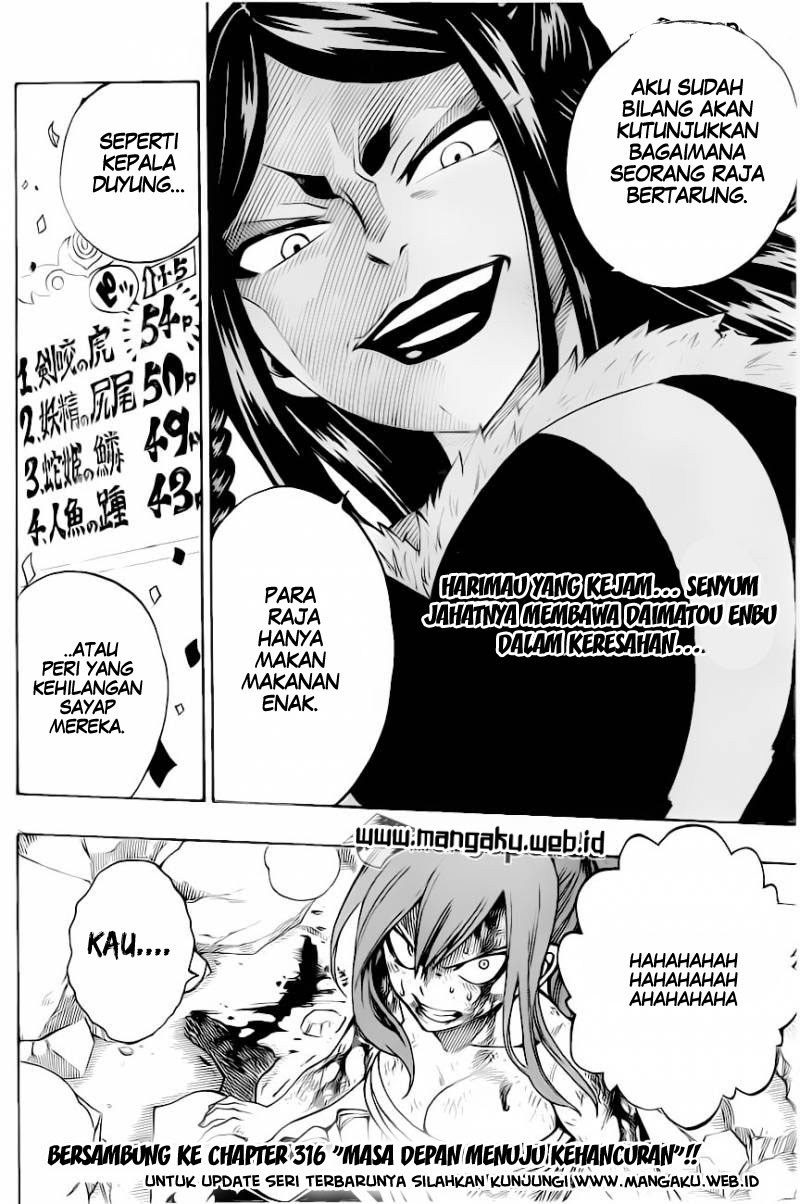 Fairy Tail Chapter 315 Gambar 20