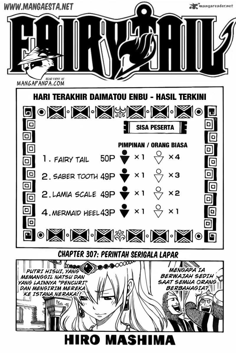 Baca Komik Fairy Tail Chapter 307 Gambar 1