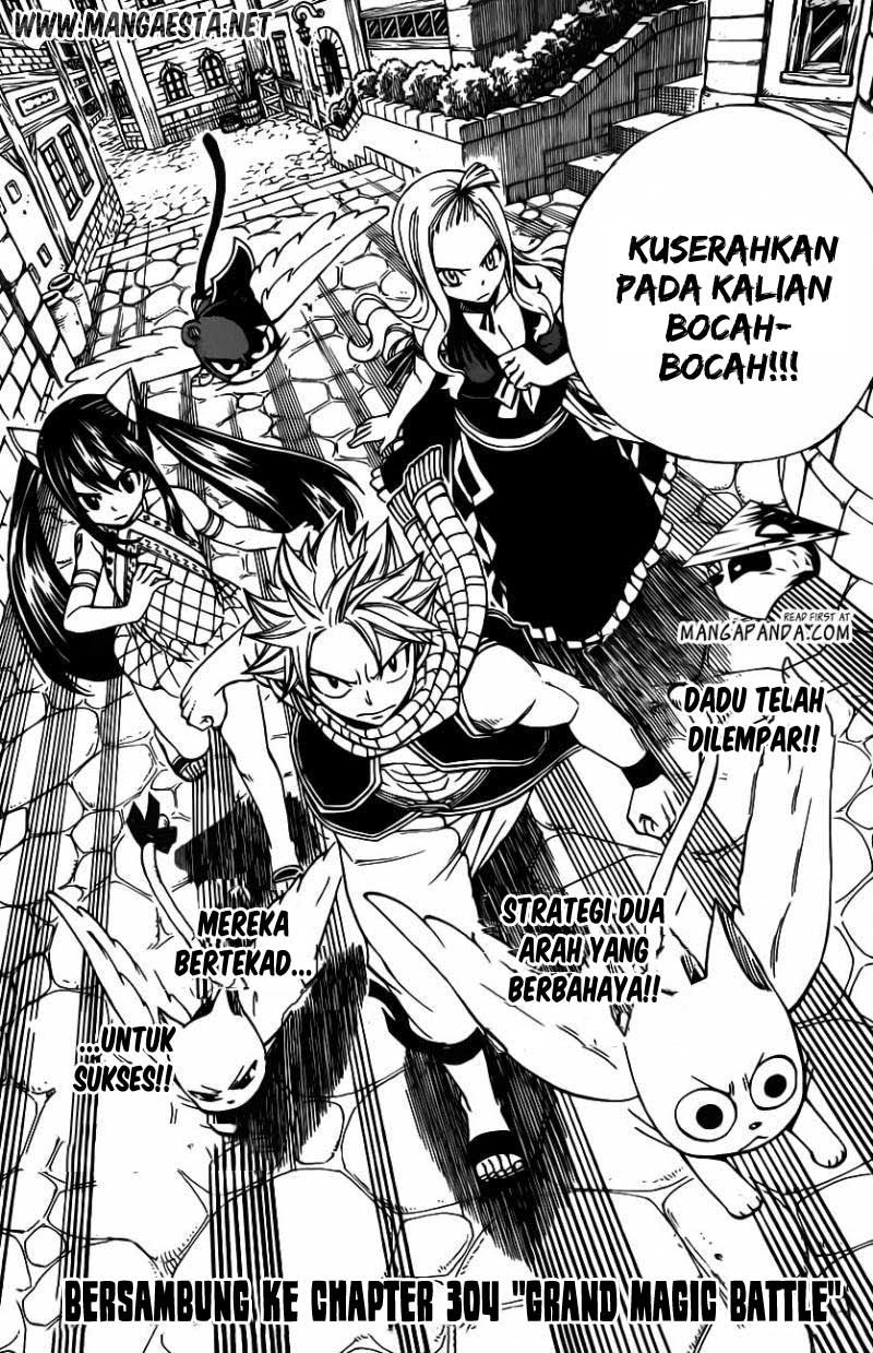 Fairy Tail Chapter 303 Gambar 21