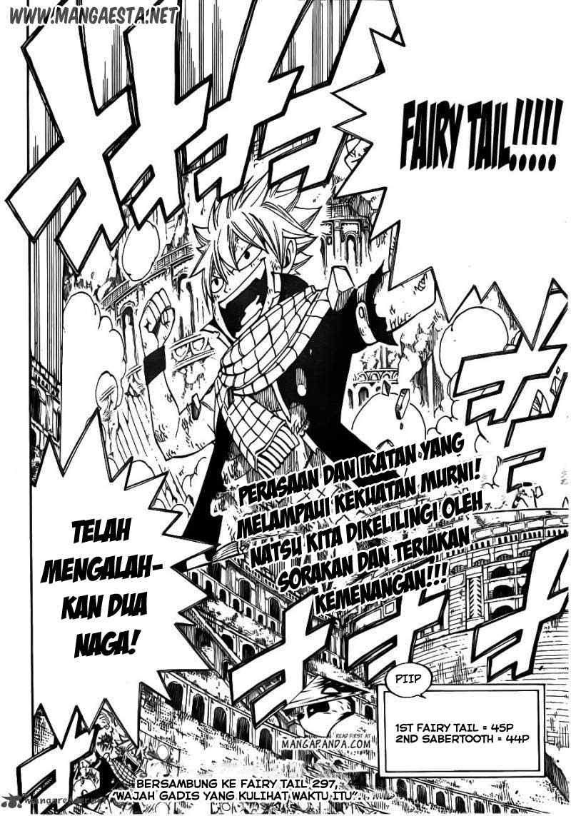 Fairy Tail Chapter 296 Gambar 19