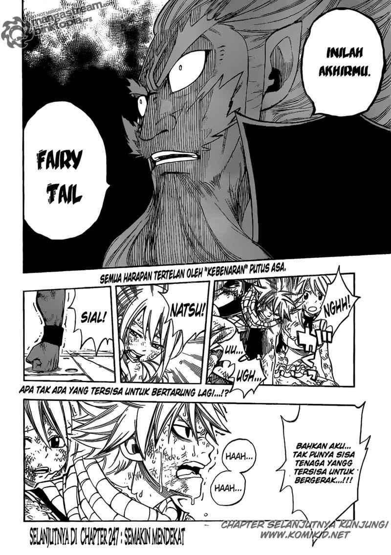 Fairy Tail Chapter 246 Gambar 20