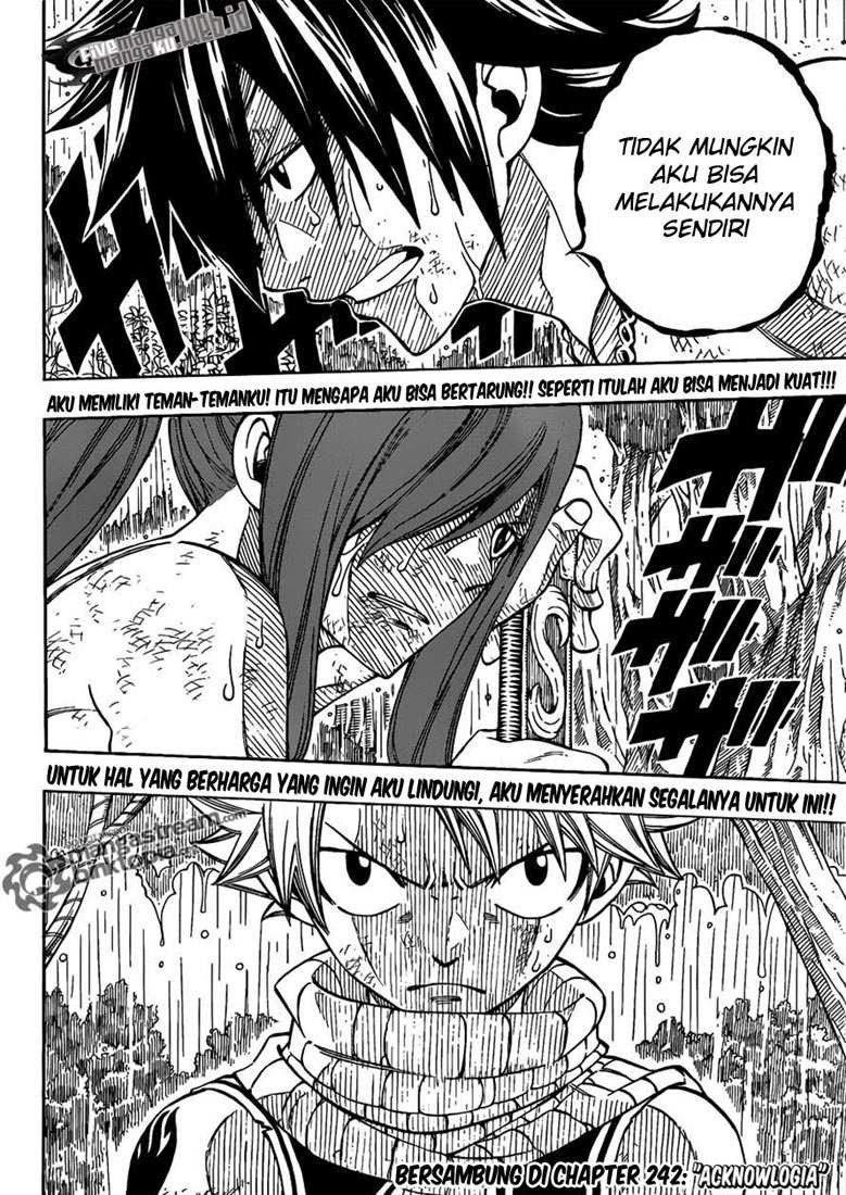 Fairy Tail Chapter 241 Gambar 22