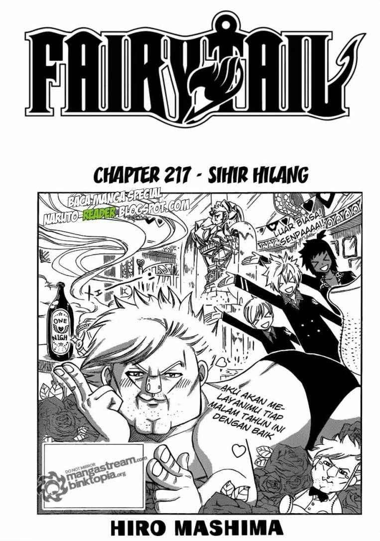 Baca Komik Fairy Tail Chapter 217 Gambar 1