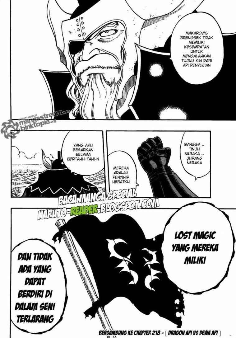 Fairy Tail Chapter 217 Gambar 19