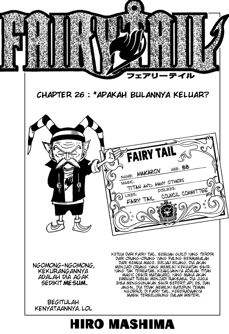 Baca Komik Fairy Tail Chapter 26 Gambar 1