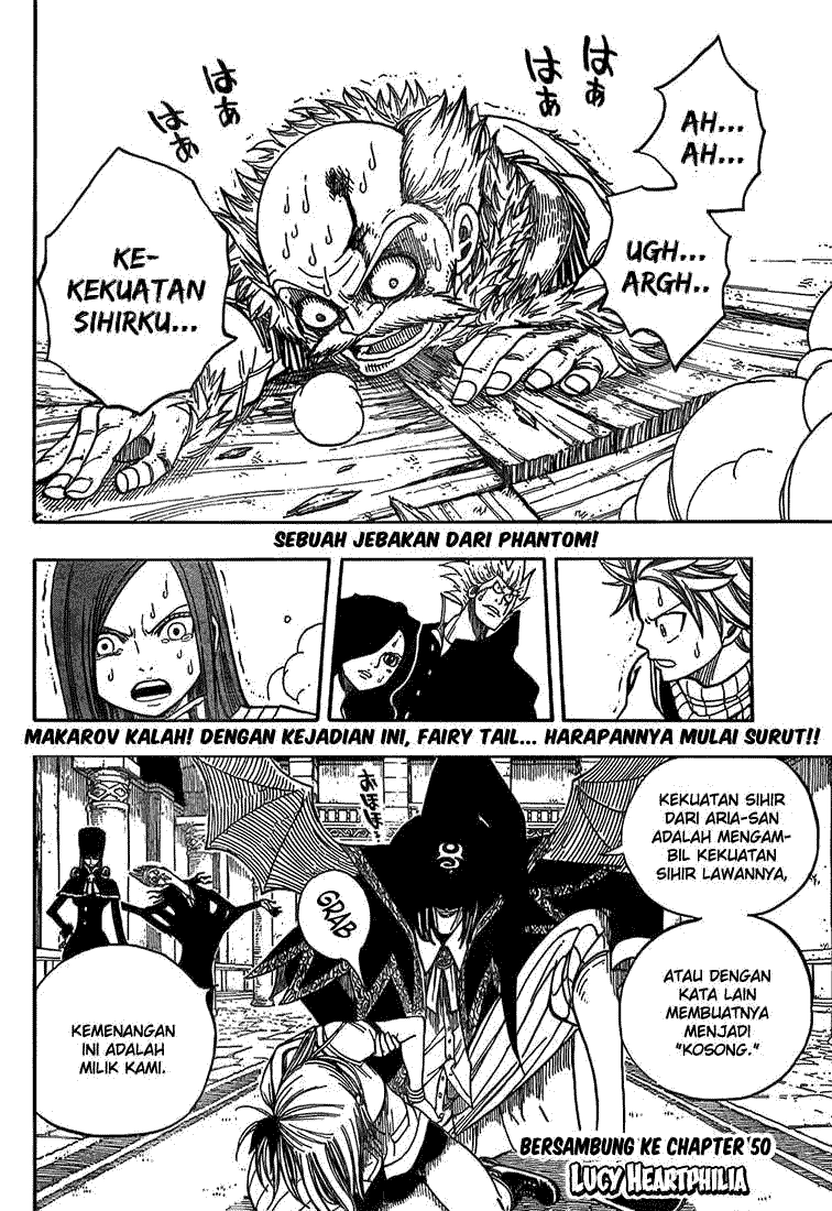 Fairy Tail Chapter 49 Gambar 21