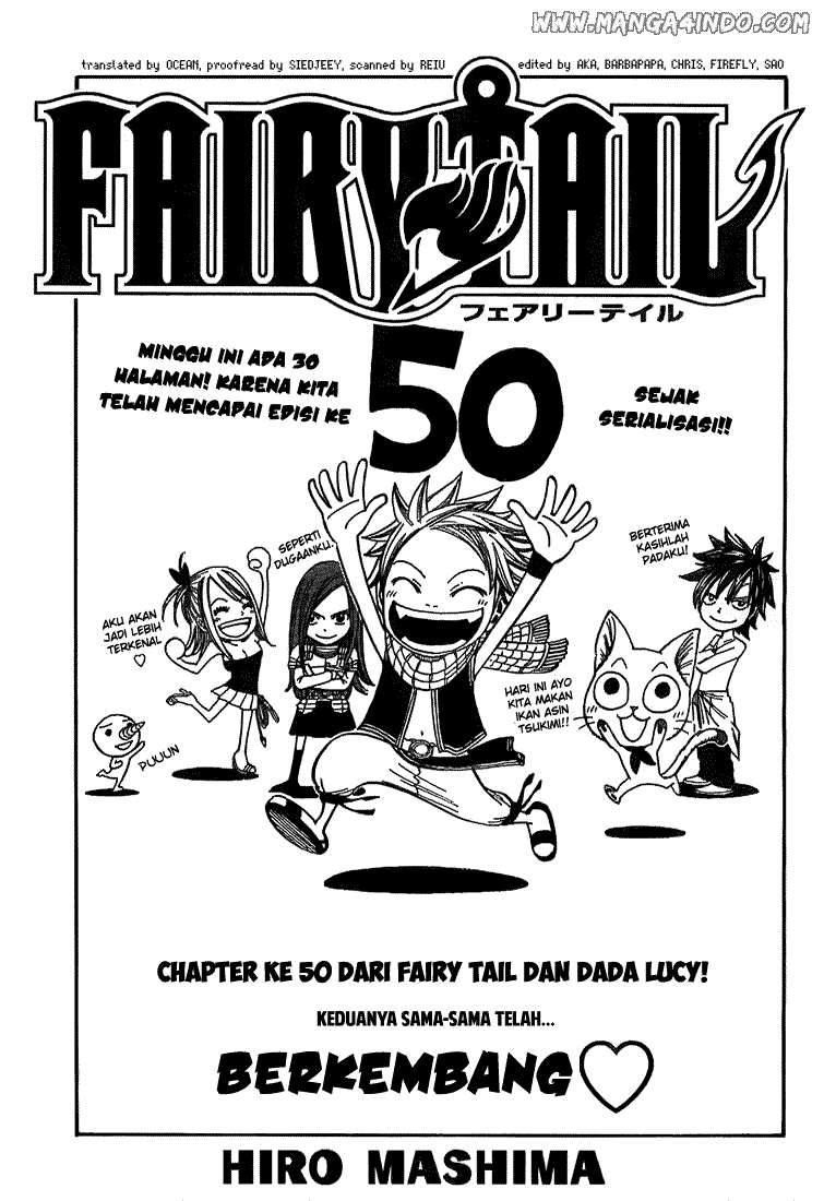 Baca Komik Fairy Tail Chapter 50 Gambar 1