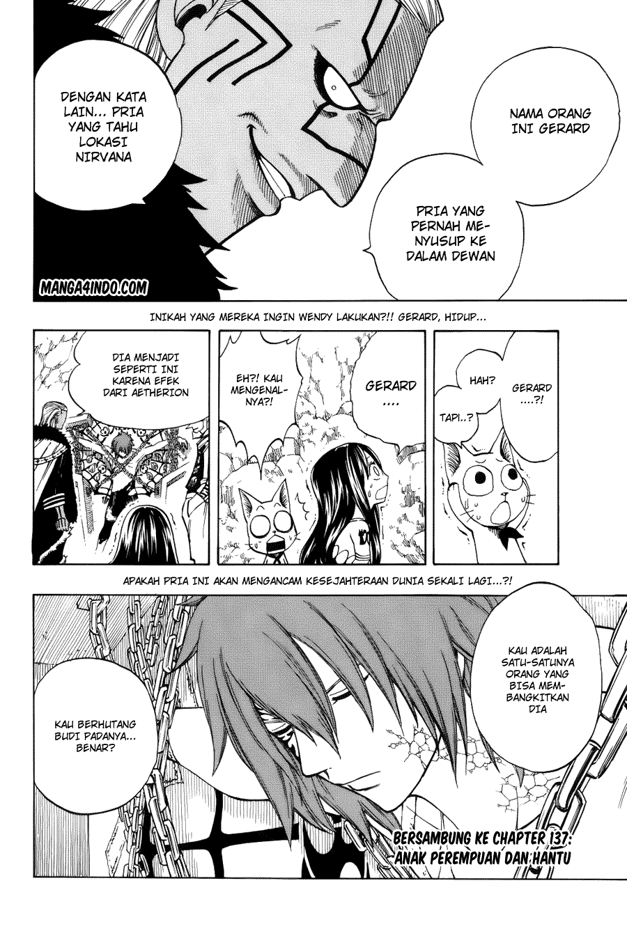 Fairy Tail Chapter 136 Gambar 19