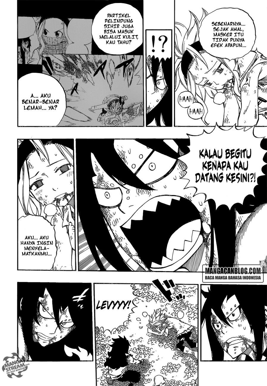 Fairy Tail Chapter 487 Gambar 16