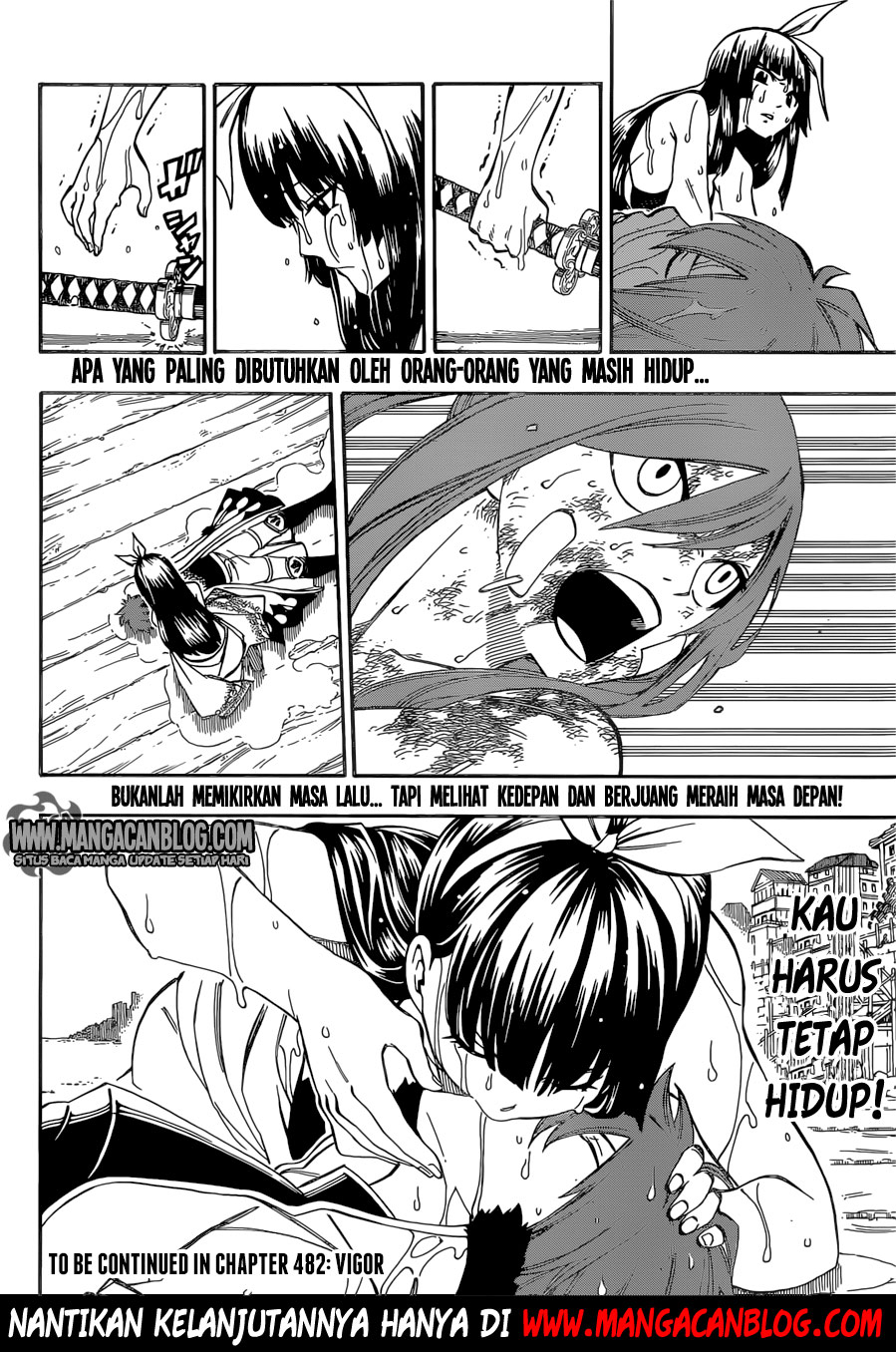 Fairy Tail Chapter 481 Gambar 23