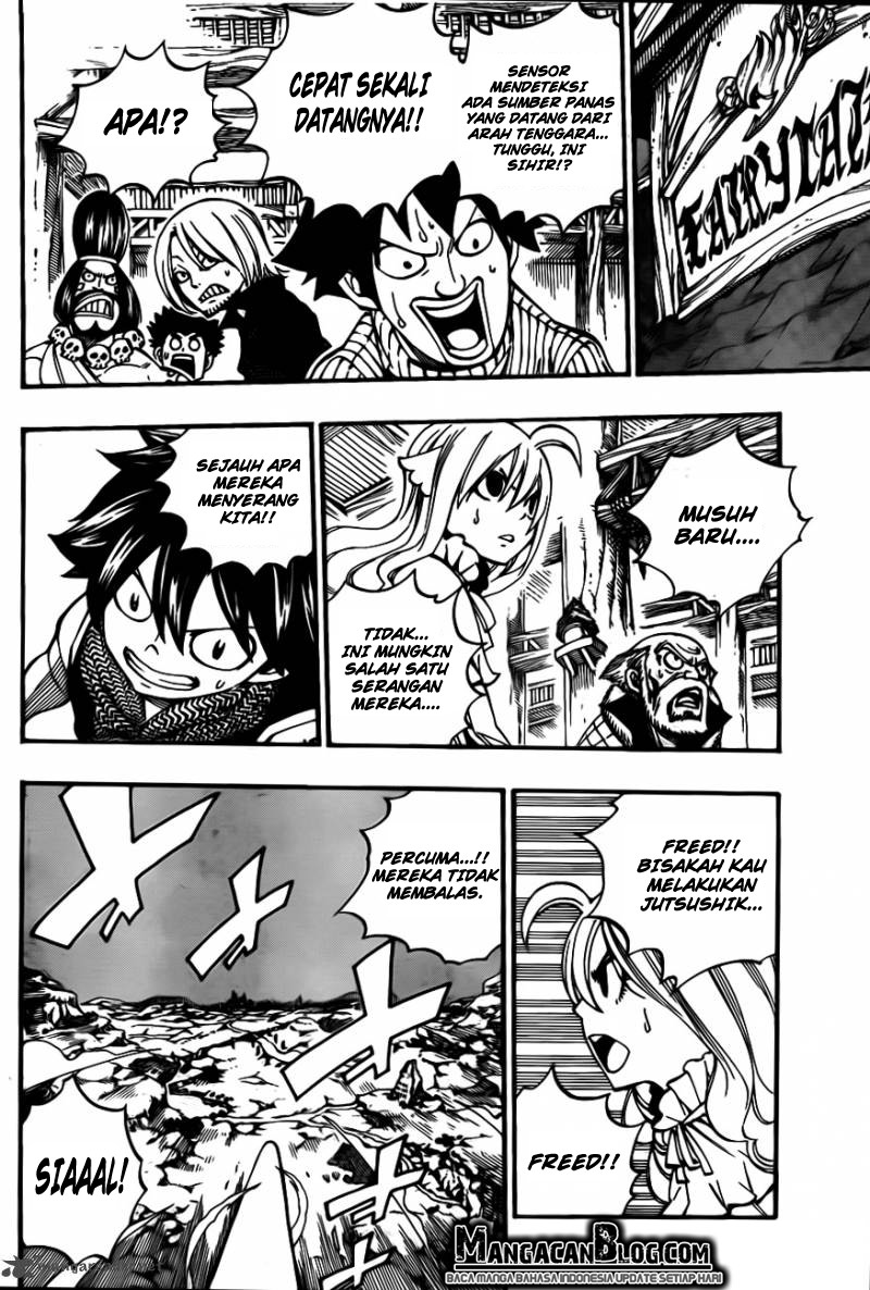 Fairy Tail Chapter 461 Gambar 16