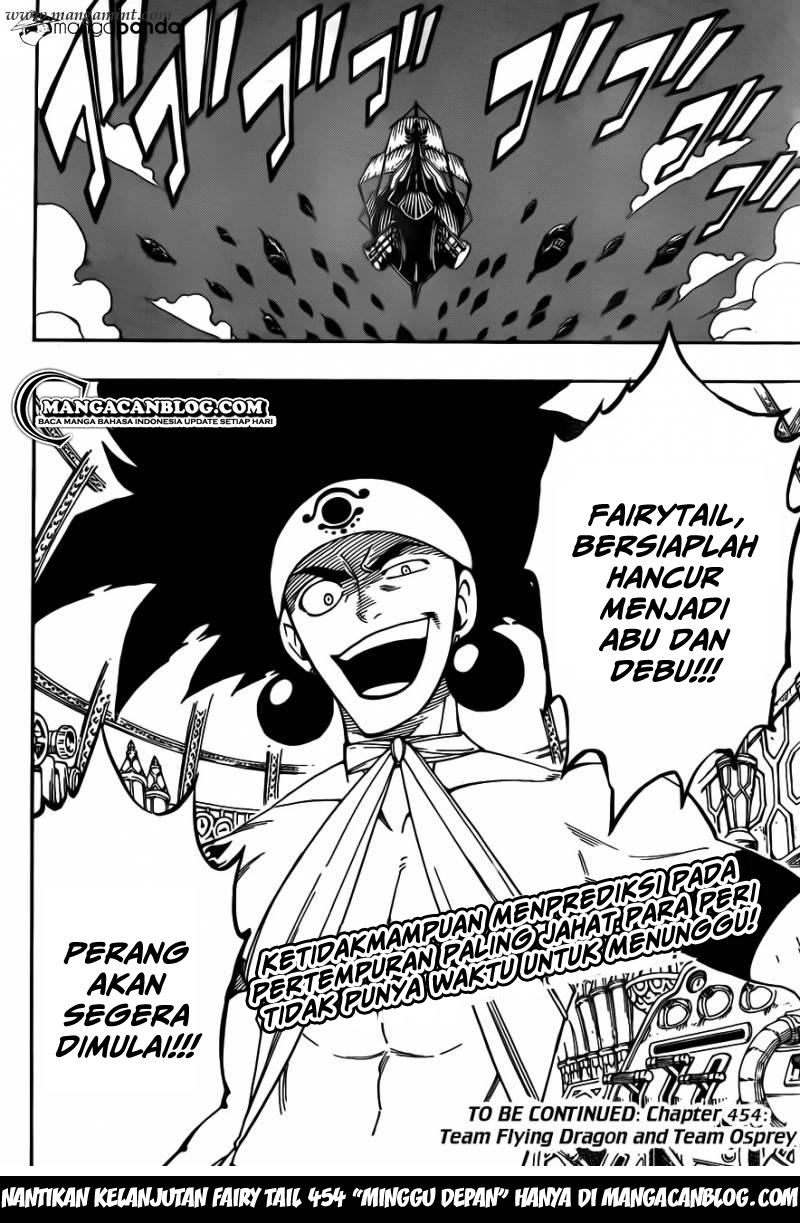 Fairy Tail Chapter 453 Gambar 20