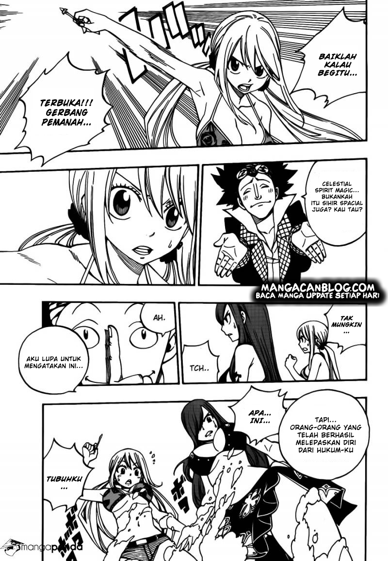 Fairy Tail Chapter 442 Gambar 14