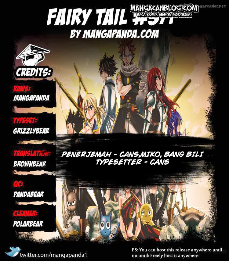 Fairy Tail Chapter 371 Gambar 21