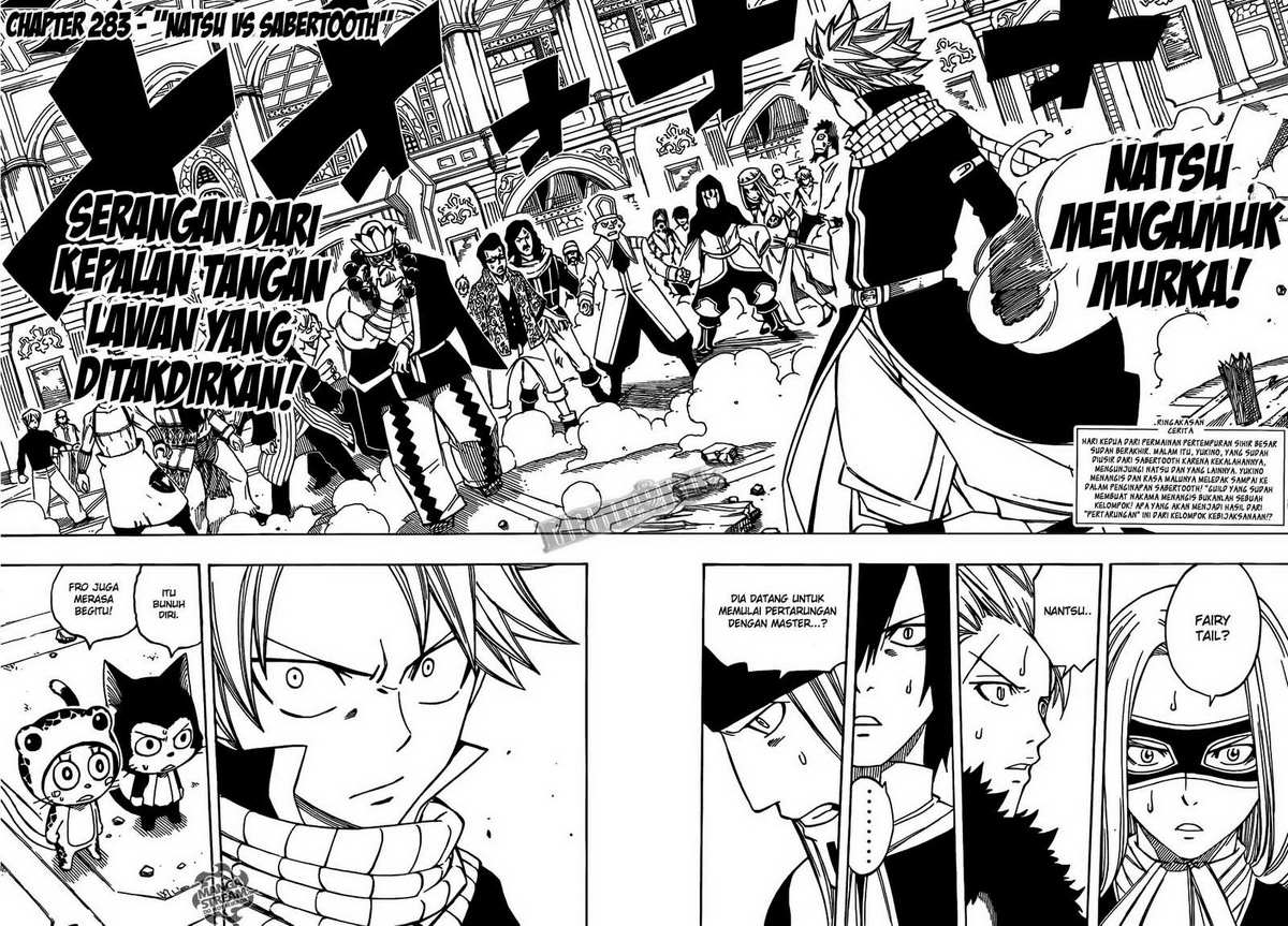 Fairy Tail Chapter 283 Gambar 5