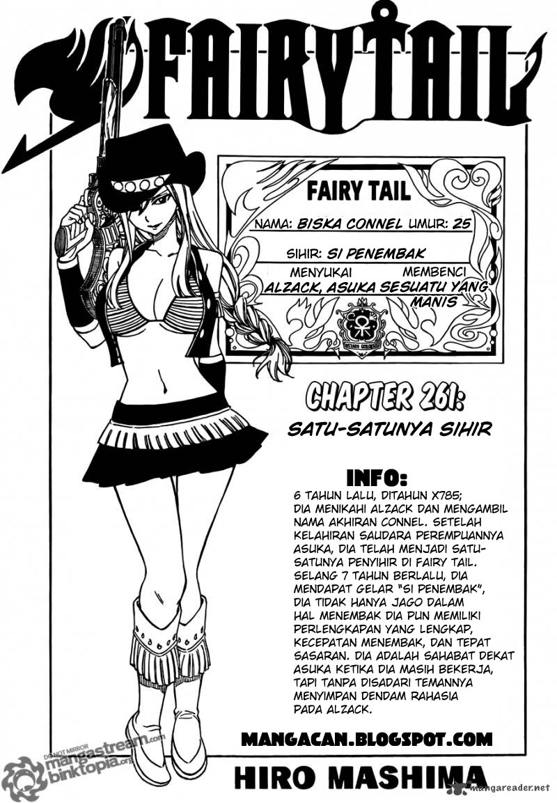 Baca Komik Fairy Tail Chapter 261 Gambar 1