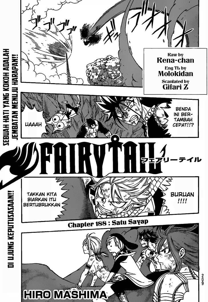 Baca Komik Fairy Tail Chapter 188 Gambar 1