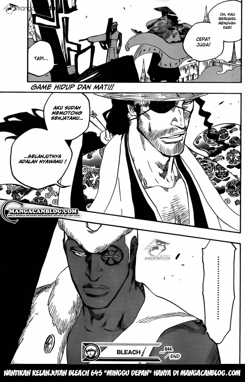 Bleach Chapter 644 Gambar 17