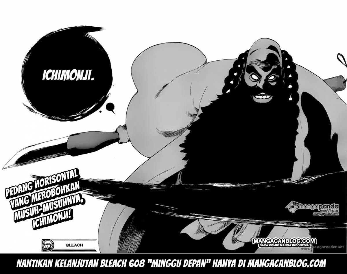 Bleach Chapter 607 Gambar 17