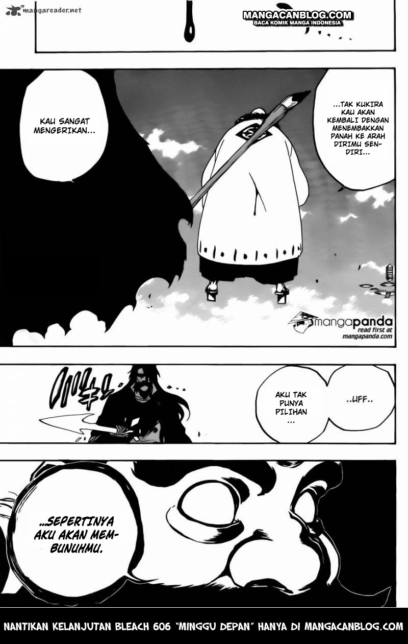 Bleach Chapter 605 Gambar 18