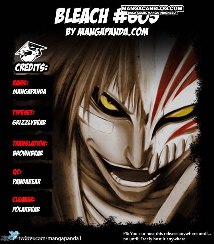 Bleach Chapter 605 Gambar 19