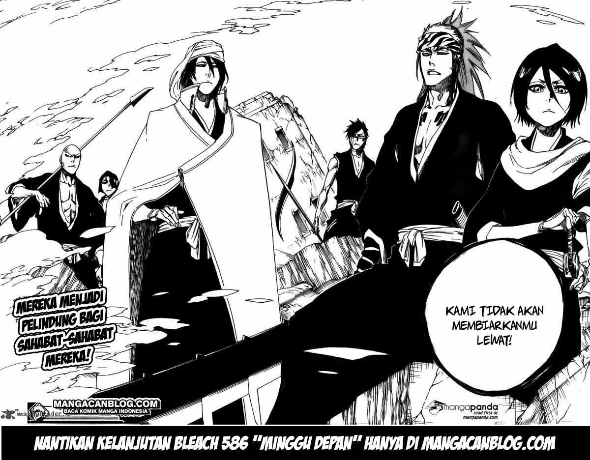 Bleach Chapter 585 Gambar 18