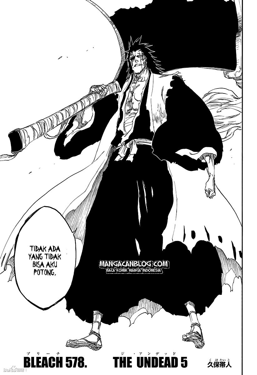 Bleach Chapter 578 Gambar 5