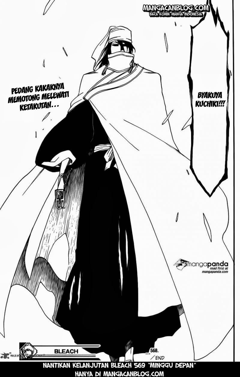 Bleach Chapter 568 Gambar 18