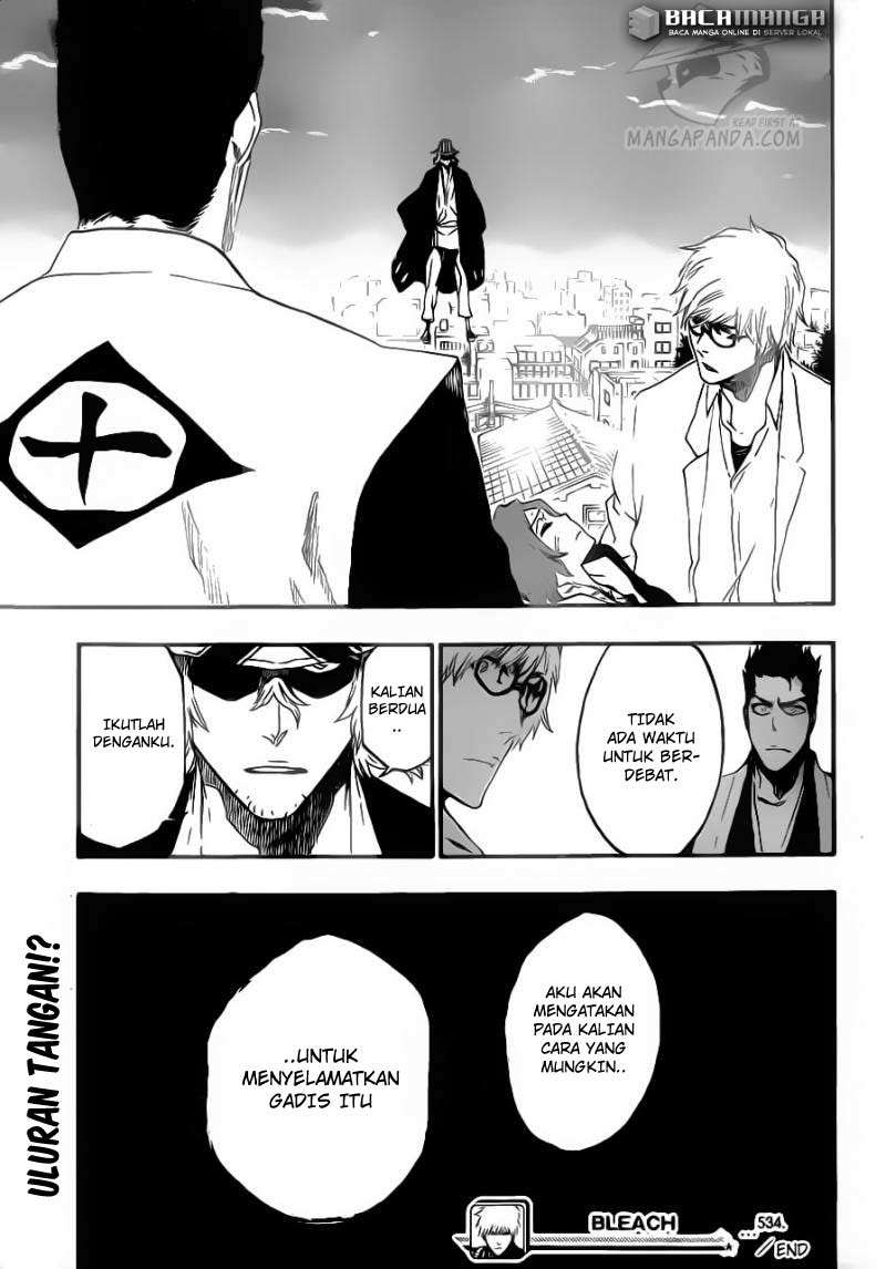 Bleach Chapter 534 Gambar 20