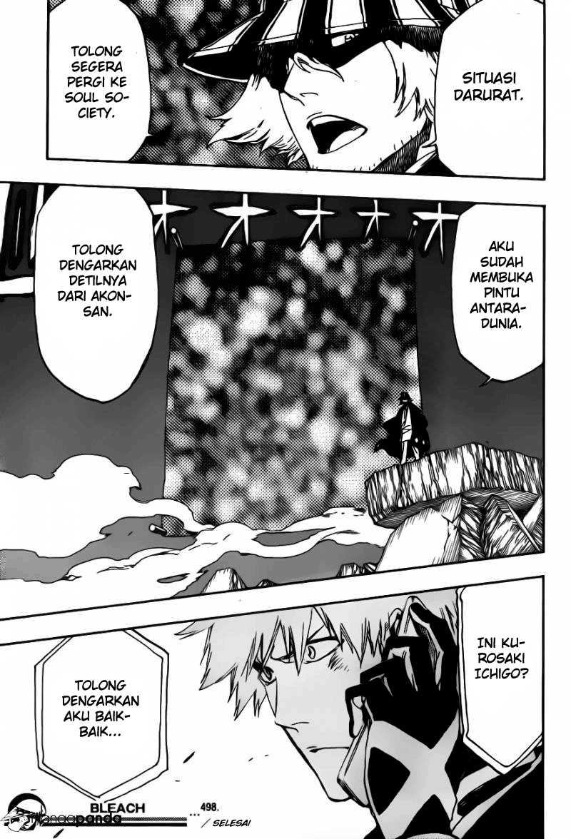 Bleach Chapter 498 Gambar 17